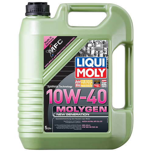 Моторна олива 5л SAE 10W-40 LIQUI MOLY MOLYGEN NEW GENERATION (9061)